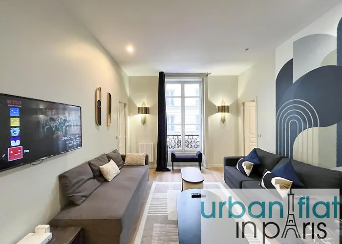 公寓 Urban Flat 64 - Luxury Flat Mermoz - Champs Elysees 巴黎