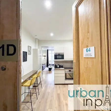 Urban Flat 64 - Luxury Flat Mermoz - Champs Elysees Paříž